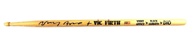 Vinny Appice Signed Autographed Drumstick Dio Black Sabbath Drummer JSA AI98958