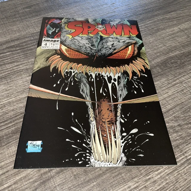 Spawn #4 Image Comics Coupon  Key Issue “Questions” Part Four Wetworks McFarlane