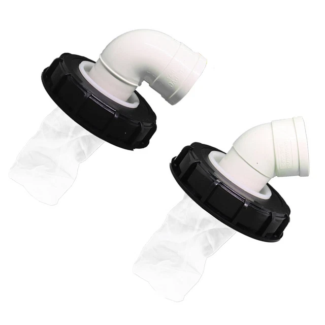 Filtre Récupérateur Eau De Pluie - Filtration 200 Microns - Pour Container IBC - Diamètre 150 Mm, Hauteur 250 Mm