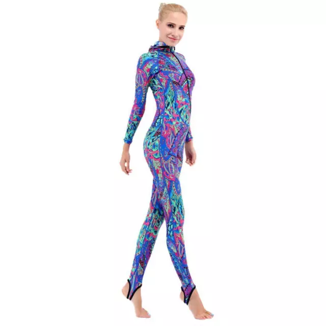 Wetsuit for Women, Full Body Surf Surfing, Diving, Skin Suit, Rashguard,