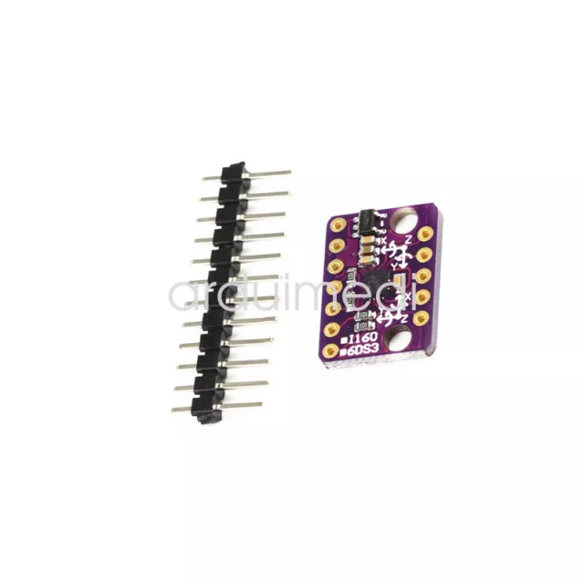 1-10PCS 6-axis Rate Gyro BMI160 6DOF Gravity Accelerometer Sensor Module IIC SPI