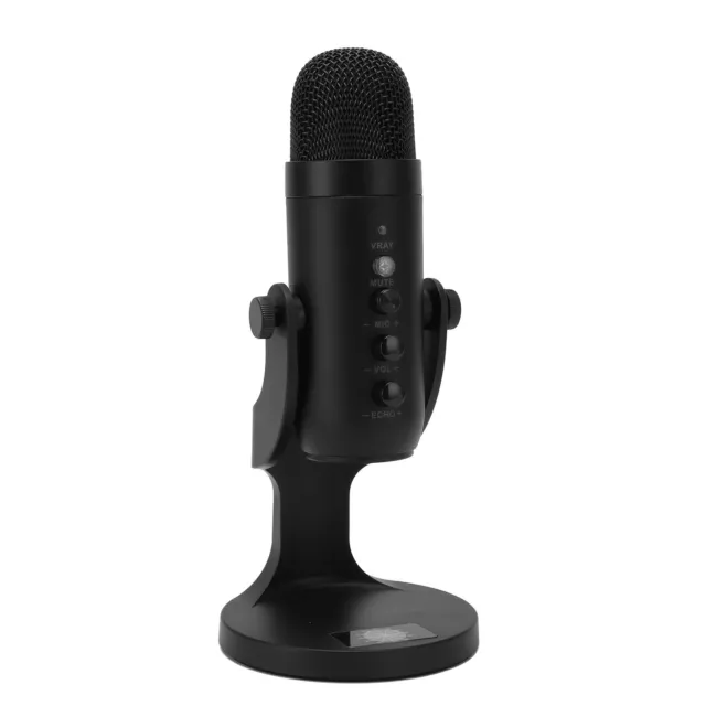 USB Condenser Microphone For PC Gaming Recording Streaming Podcasting