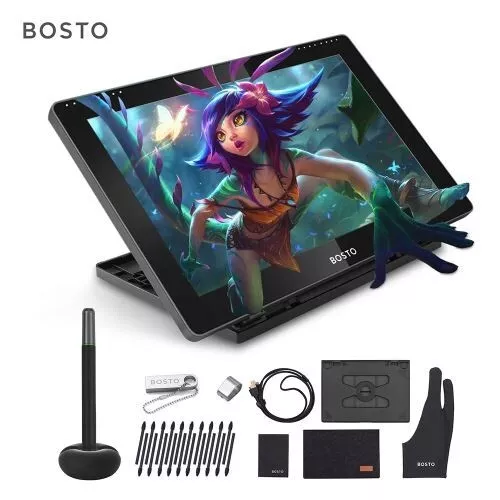 Acheter BOSTO X7 tablette de dessin H-IPS écran LCD 21,5 pouces