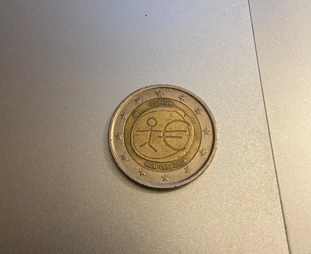 PIECE DE 2 euros rare espagne EUR 180,00 - PicClick FR