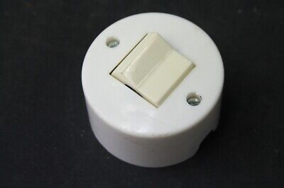 Old DDR Exposed Light Switch Toggle Switch Round 3 Connections 2