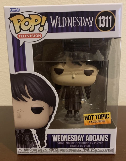 Funko Pop! Wednesday #1311 Wednesday Addams Metallic Hot Topic Exclusive