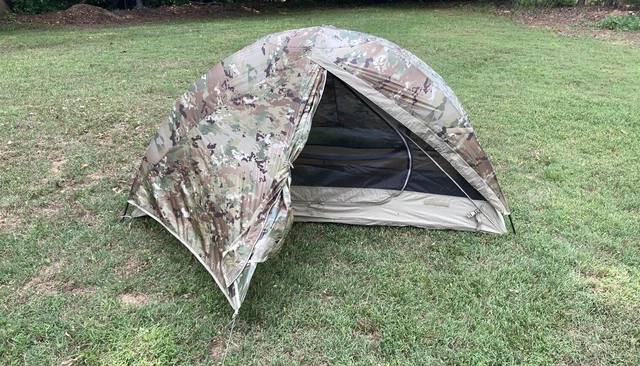 MULTICAM Litefighter 1 Tent Individual Shelter Sys. USGI New From Original Case
