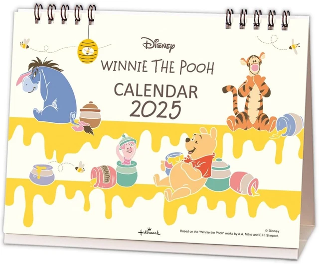 HALLMARK DISNEY WINNIE the Pooh 2025 calendario da tavolo 834791 EUR