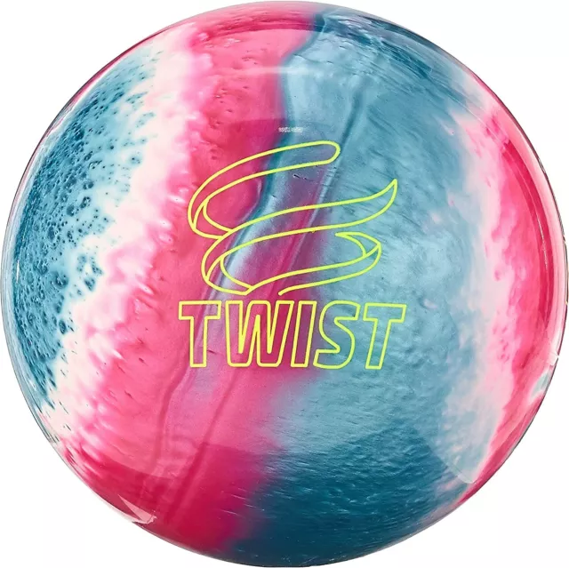 Brunswick Twist Sky Blue Pink Snow Bowling Ball