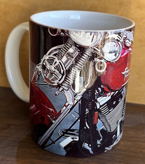 Harley Davidson Motorcycle Coffee Mug