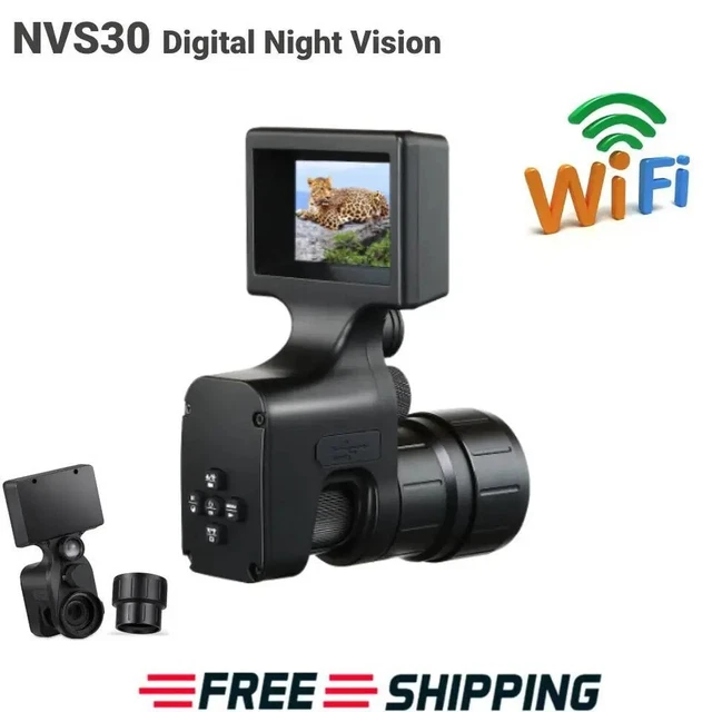 DIGITAL NIGHT VISION Rifle Scope Recorder IR Wifi USB 1920*1080P Camera