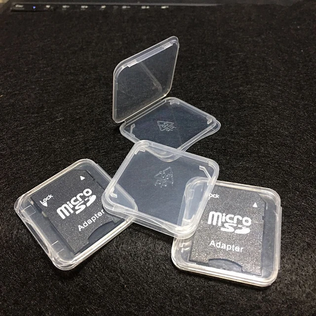 10 piezas Estuche protector para tarjeta de memoria Estuche protector para tarjeta SDHC MMC XD CF FL-TM