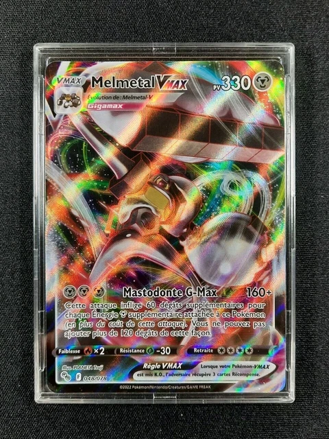 Melmetal VMAX - Full Art Ultra Rare 48/78 - Epee et Bouclier Pokemon Go - Fantasy Sphere