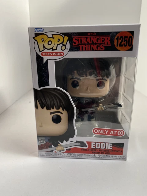 Funko Pop! Eddie Munson Stranger Things #1250 Target Exclusive Bobble-Head