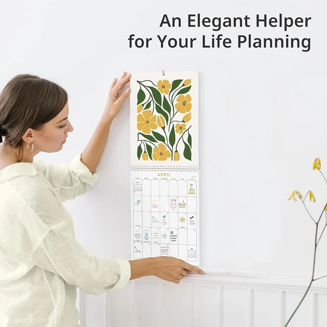 CALENDARIO DE PARED 20242025 de enero de 2024 a junio de 2025