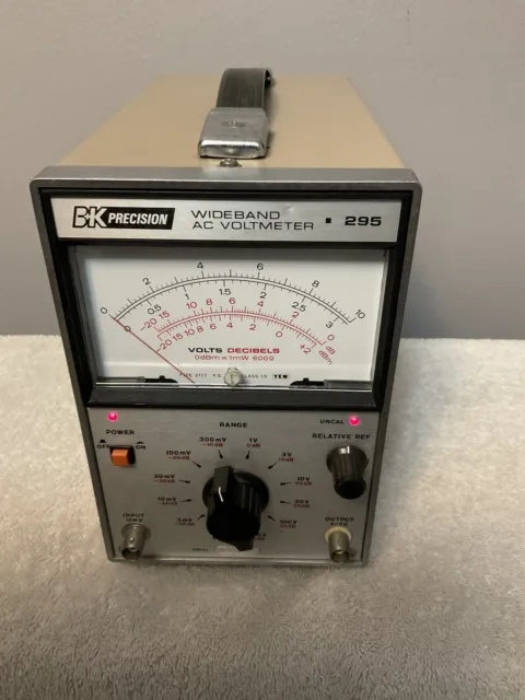 B&K Precision Model 295 Wideband Ac Voltmeter