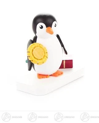 Miniatur Pinguin Gratulant  BxHxT 4 cmx4 cmx2 cm NEU Erzgebirge Weihnachtsfigur