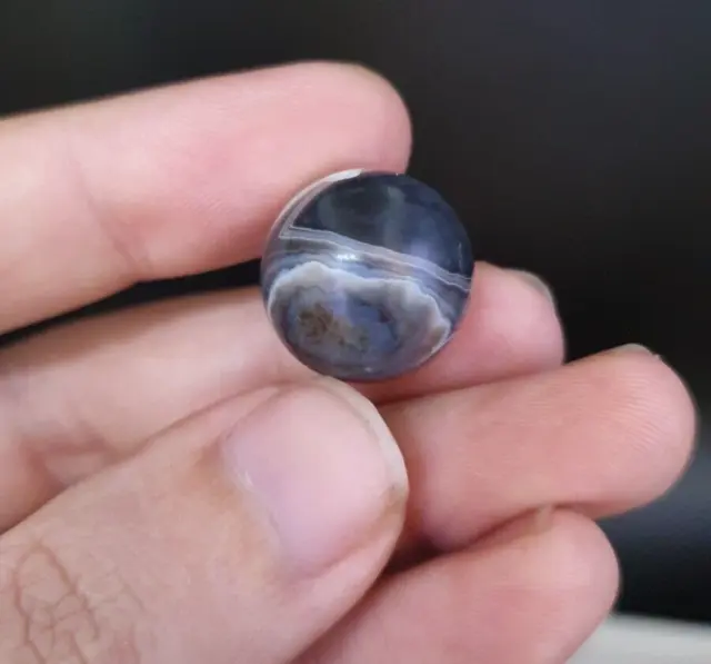 AA Antique Ancient INDO Himalaya Agate stone Bead Suleimani Agate 20mm