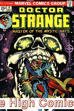 DOCTOR STRANGE  (1974 Series)  (MARVEL) (DR. STRANGE) #4 Very Good Comics Book