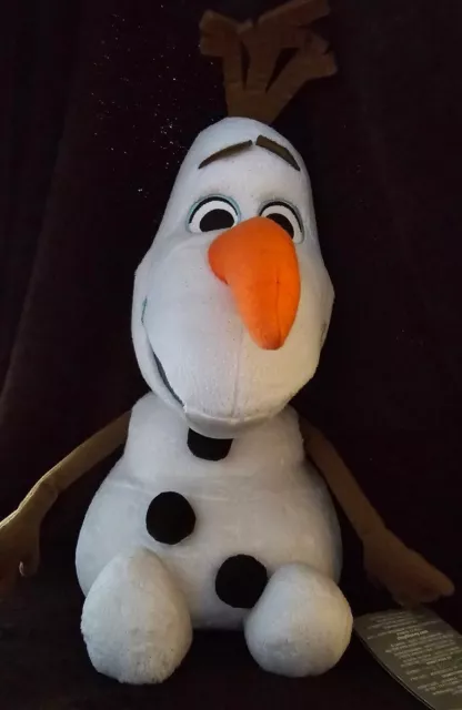 Disney Olaf Soft Toy Frozen 2 Cuddly Snowman 38cm/14.9" Plush Character Figure
