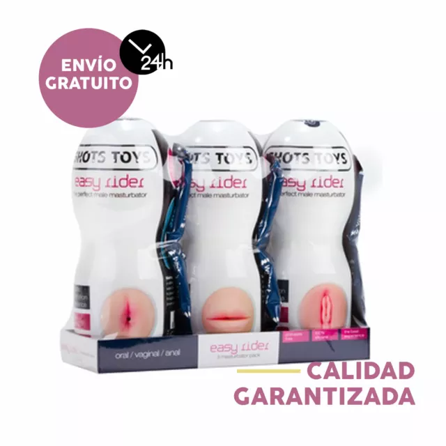 Masturbador Masculino Pack De 3 ✅ 100 % original ✅ envio discreto ✅