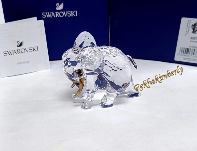 Swarovski African Sunset Elephant Hami Clear Crystal Authentic NEW 5557855
