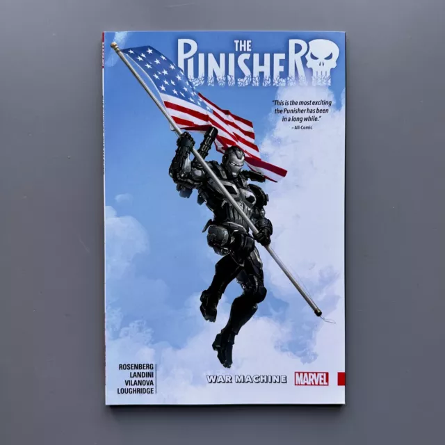Punisher War Machine Vol 2 TPB Paperback Marvel 2018 Rosenberg AI