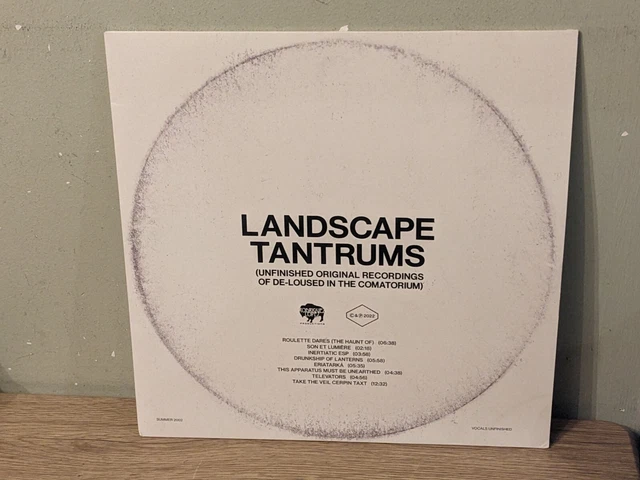 Mars Volta Landscape Tantrums Recordings De​-​Loused Comatorium LP vinyl 2022