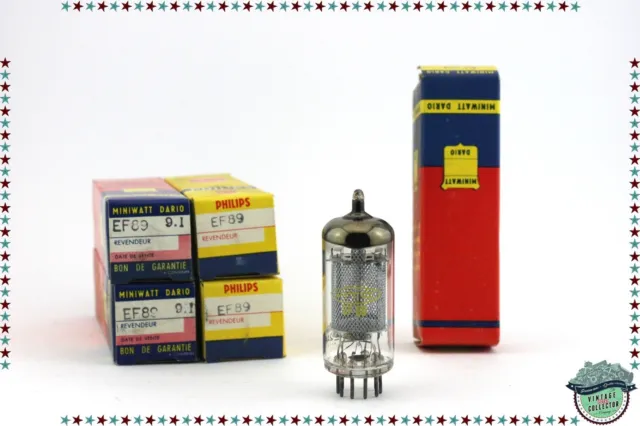 EF89, various labels, Tube, lampe Röhre Valve Lampa. NOS, NIB. X1