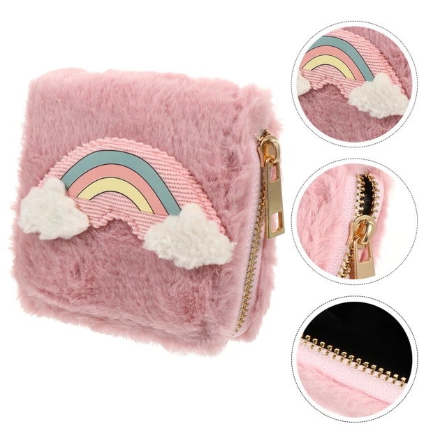 Borsa A Mano Reversibile Per Ragazze Con Sequenze Argento E Arcobaleno