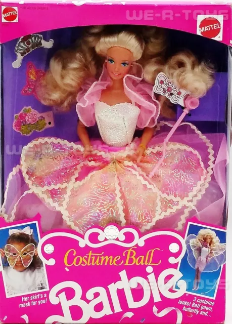 COSTUME BALL BARBIE Doll 1990 Mattel 7123 52.60 PicClick UK