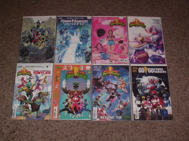 Epic Lot Of 40 Mighty Morphin' Power Rangers Comics! Boom! Publishing Vf/Nm Avg