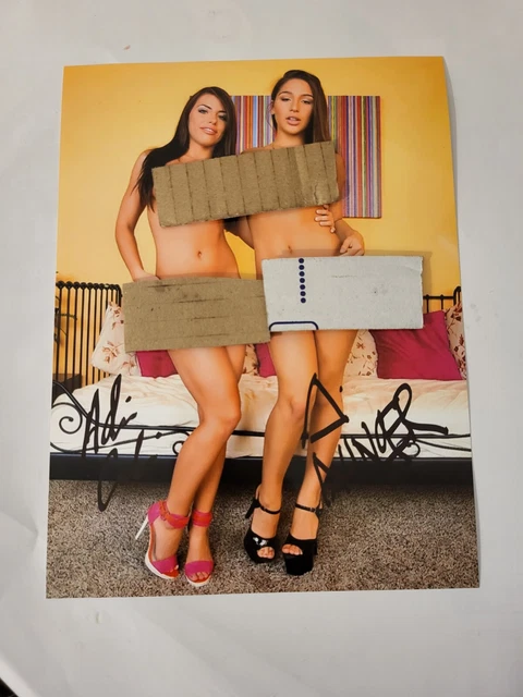 signed autographed abella danger adriana chechik