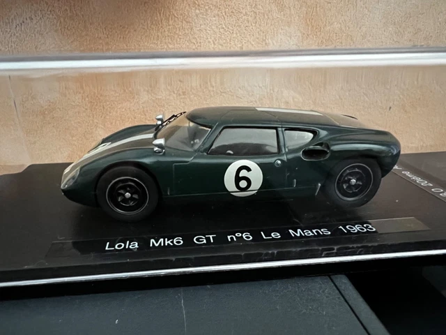 Lola GT 6 24 Heures du Mans 1963 Spark S4948 - Miniatures Autos Motos