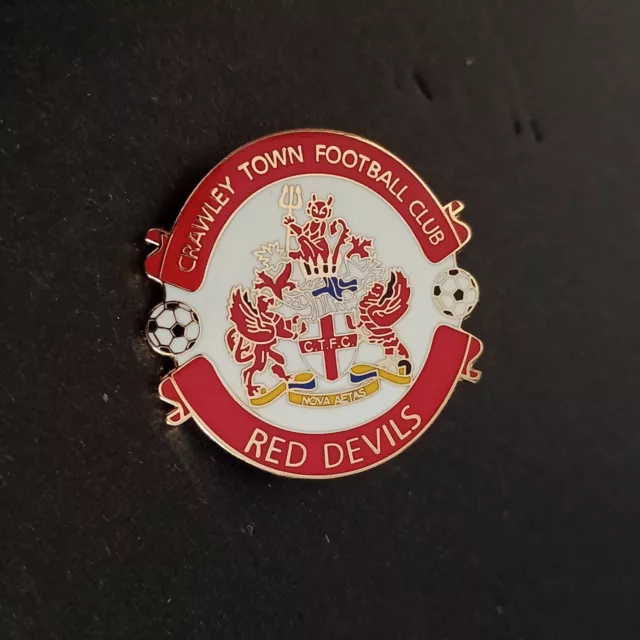 Crawley Town Football Club Pin Badge