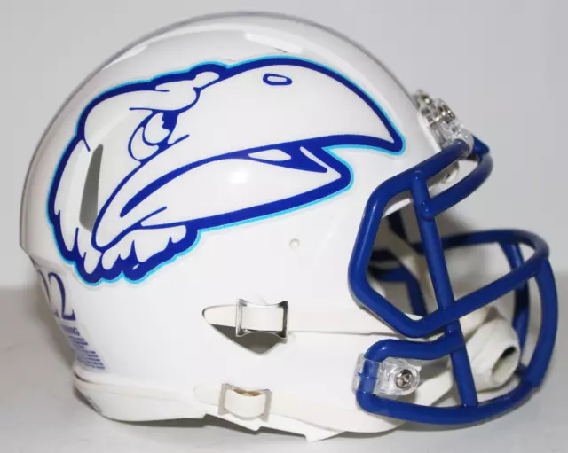 2022 Kansas Jayhawks Custom Riddell Mini Helmet vs Baylor