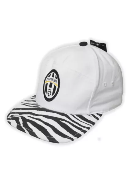 Deadstock Adidas Juventus FC White Snapback Cap - One Size