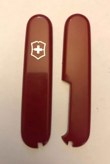 Coltellino Victorinox Guance Handles Scales Red Rosso 91Mm Swiss Army Knife Used