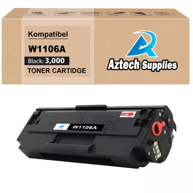 XXL Toner für HP 106A W1106A Laser MFP 107w 135wg 135ag fwg 137fwg 107a Mit Chip