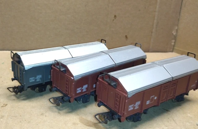 Jouef HO – Lot De 2 Wagons : Citerne Et Tombereau SNCF – Époque 4 – Occasion BO