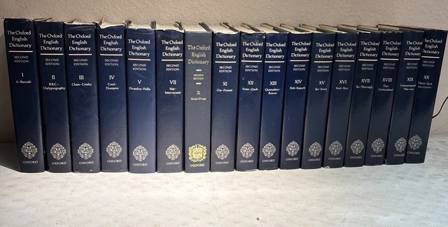 OXFORD ENGLISH DICTIONARY: 12 volume plus 1 Supplement Set C. 1933