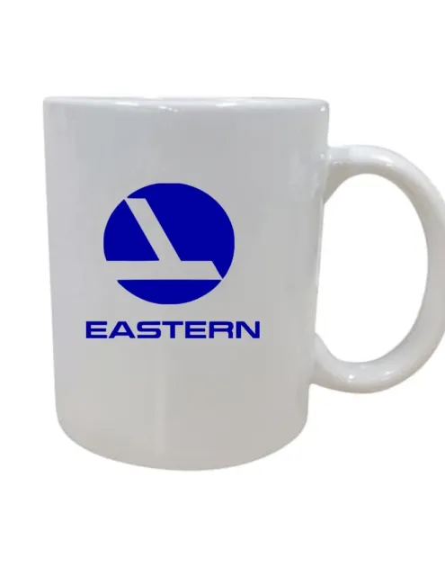 Eastern Airlines Logo Jet Pilot Aircraft Airways Fleet Employee Coffee Cup Mug