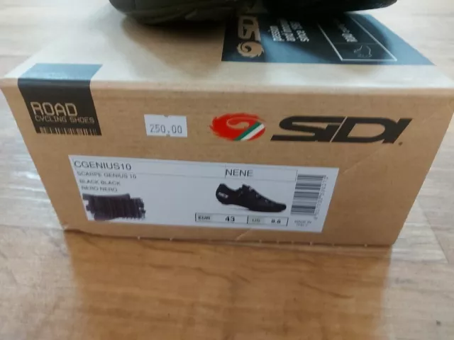 Sidi Genius 10 Schuhe SPD (EU 43) Größe 9 UK brandneu in Originalverpackung 2