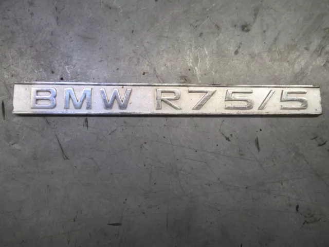 BMW Airhead r75/5 Intake Engine Cover Badges  Emblem