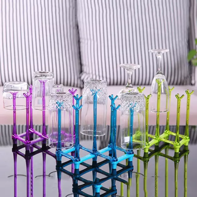 Practical Bottle Drying Holder Non-Slip Drying Nipple Stand for Glasses Cups Mug