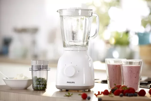 PHILIPS HR2105/00 STANDMIXER 400W 1,5l GLASBEHÄLTER SMOOTHIE MAKER BLENDER 2