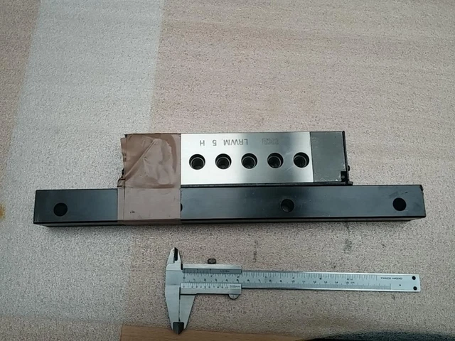 Guide IKO 30+1carriage LRWM 5 H 350mm on rollers /#C E1XT 5865