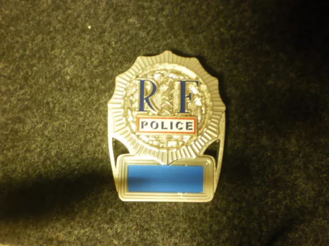 Plaque Medaille  Insigne Police   Collection