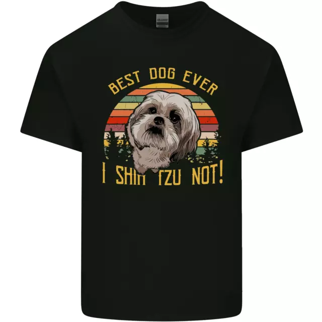 Best Dog Ever I Shih Tzu Not Funny Kids T-Shirt Childrens