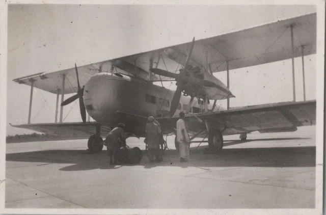 Vickers Valentia A Flight Als Vintage Photo Raf 1943